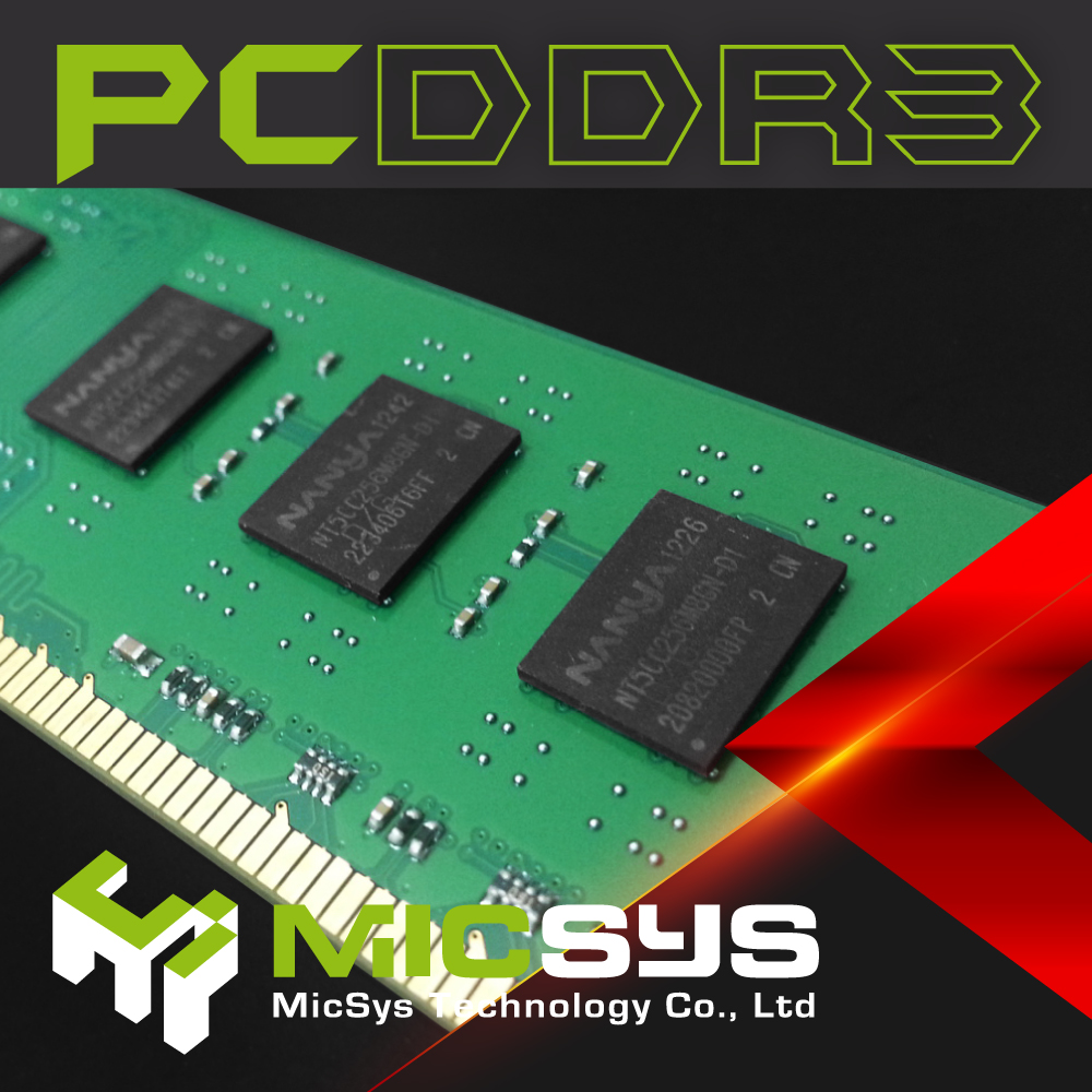 【Desktop Ram】2GB DDR3 1600mhz Unbuffered Dimm