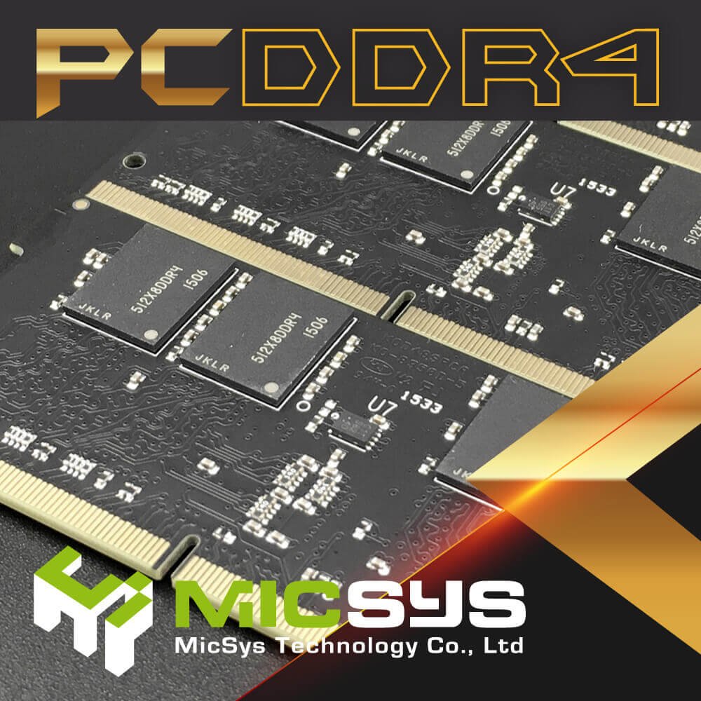 【Laptop Ram】4GB DDR4 2400MHz SO-DIMM